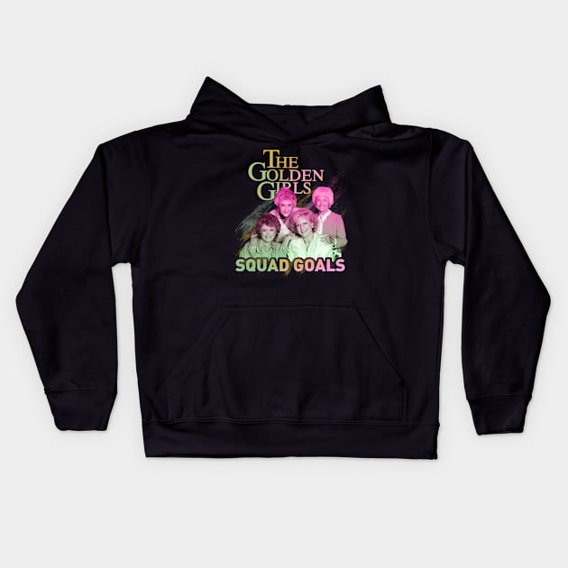 golden girls squad Kids Hoodie by CLOSE THE DOOR PODCAST